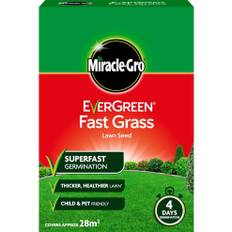 Miracle-Gro EverGreen Fast Grass Lawn Seed 840g, 28 m2