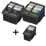 Moreprin PG-540XL CL-541XL Remanufactured for Canon 540 and 541 Ink  Cartridges 540XL 541XL Twin Pack Compatible for Canon Pixma TS5150 TS5151  MG3650S MG3550 MG3200 MG3600 MG4250 MX475 MG3250 MG3150: :  Computers 