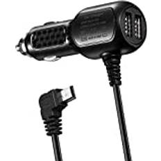 Car Power Cable Charger Cord Compatible for ORSKEY Dash Cam, Pathinglek,Ssontong,Zhiroad,Nextbase,Claoner,IIWEY S1 S2 T1 Dash Cam Vehicle Power Supply