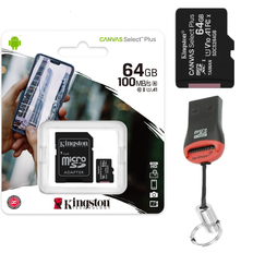 64 gb memory card for galaxy tab a7 t500 smartphone kingston micro sd card
