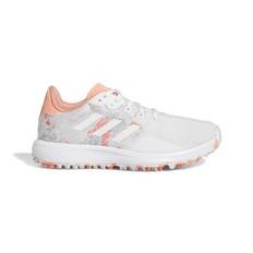 S2G 23 Spikeless Junior Golf Shoes White/Coral