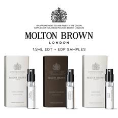 Genuine molton brown 1.5ml perfume samples eau de parfum & toilette (edp & edt)
