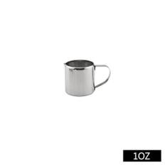 (a-1oz) Kitchen Coffeeware Cup Spout Pitcher Milk Jug Stainless Steel Coffee Latte Cream Frothing