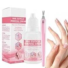 Cuticle Cream | Nail Manicure Kit - 1.01fl.oz Instant Quick Absorption Gentle Softening Cuticle Moisturizer For Nail Art Nail Health Maseyivi