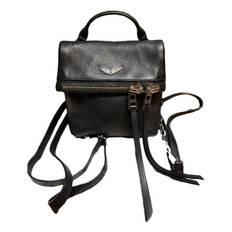 Zadig & Voltaire Leather backpack - black