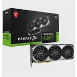 MSI GeForce RTX 4060 Ti Ventus 2X Black 16G OC Graphics Card - RTX 4060 Ti  GPU, 16GB GDDR6 (18Gbps/128-bit), PCIe 4.0-2 x TORX Fan 4.0 - HDMI 2.1a