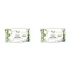 The Cheeky Panda Bamboo Facial Make Up Remover Wipes | Sustainable Face Wipes Eye Makeup Remover | Coconut Scented Pack of 50 Face Wipes | 99% Purified Water