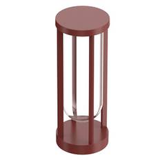 FLOS Lighting In Vitro LED Bollard - Color: Red - Size: Small - F018A31BU25