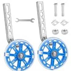 Universal Training Wheels，Stabilisers for childs bike，Bicycle Stabilisers，Auxiliary Wheel Bicycle，Kids Bike Stabilizers，Stabilisers for bikes，Wheel Stabiliser，Cycling Training Wheels (blue)
