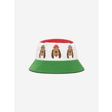 Kids Bloodhound Bucket Hat in Multicolour - Pink / 44 - 46 cm