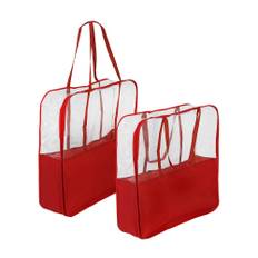 As Is Honey-Can-Do Set of 2 30" Holiday Storage Totes