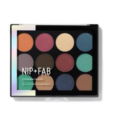 Nip+ fab eyeshadow palette 03, jewelled 12x1g shades, gift for her