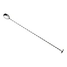 Barfly Bar Spoon, Cocktail Stirrer, Stainless Steel, 39.88 x 2.86 x 2.54 cm