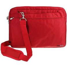 Navitech red bag for lenovo thinkbook 16 gen 4 16" laptop