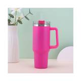 40 Oz Tumbler Insulated Water Bottle With Straw Flip Straw Tumbler Travel  Mug Cup With Handle For Women And Men