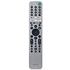 VINABTY RMF-TX621E Replacement Voice Remote Fit for Sony 4K 8K Bravia TV A80J A84J A90J W800 X75 X75A X80AJ X80J X81J X85J X86J X89J X90J X91J X92 X94J X95J Z9J Z9J