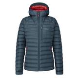 Rab Womens Microlight Alpine Jacket Orion Blue/Citadel