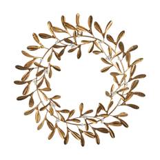 Lene Bjerre Missia wreath Ø40.5 cm Light gold