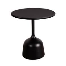 Cane-Line - Glaze Outdoor Coffee Table ⌀ 45cm - lavagrau/pulverbeschichtet/Hx⌀ 45x45cm - lava grey (45.0 x &#8960;45.0cm)