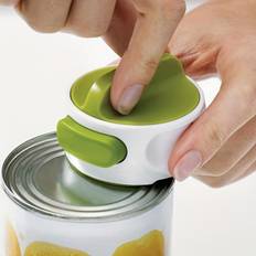 1pc, Novelty Can Opener Jar Opener Lid Remover Aid Arthritis Weak Hands And Seniors Accessories Manual Compact Can Opener Easy Twist Release Portable Space-saving, Stainless Steel - Green