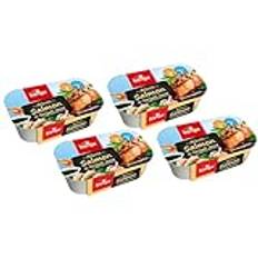 Banga Canned Food | Salmon in Teriyaki Sauce 120g | Easy Open Pull Ring | Tinned Ready Meals | Latvian Origin Delicious food (Salmon in Teriyaki Sauce 120g, 4 Pack)