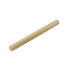 Natural Solid Beechwood Natural Wood Wooden Cylinder Round Rolling Pin Large and Small Pastry Dough Pizza Icing Chapati Kitchen Chef Catering Cooking Baking (Domed End - 43cm)