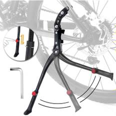 Adjustable Universal Bike Kickstand for Adult and Kids, Aluminium Alloy Support Bicycle Kickstand Bike Stand for Mountain Cycling, Road Riding and