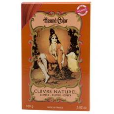 Copper Cuivre Henne Natural Henna Hair Dye Powder