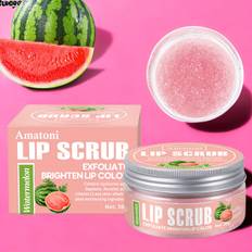 Watermelon Flavored Lip Scrub 30g, Exfoliating & Hydrating Lip Care, Deep Clean Skin, Moisturizing & Softening, Lip Color Dark Lip Corrector - Watermelon Fragrance Lip Scrub 30g