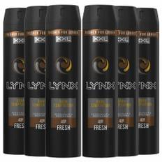 Lynx XXL 48H Fresh Deodorant Body Spray, Dark Temptation, 6 Pack, 250ml