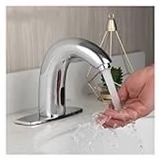 Bathroom Automatic Infrared Sensor Faucet Tap Water Saving Inductive Electric Basin Faucet Mixer Sink Faucet,Sink tap
