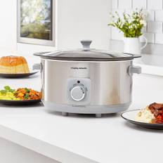 Morphy Richards Steel 6.5L Slow Cooker