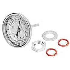 Bi metal Thermometer, Dual Scale Dial Thermometer Beer Bi Metal Thermometer for Homebrew Beer and Wine Thermometer