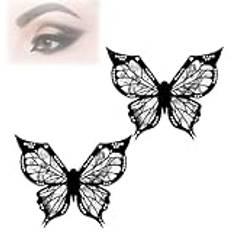 Eyeliner Stencil,Butterfly Eyeliner Stencil,Waterproof for Butterfly Eyeliner Tool,Eye Liner Stencil Tool | Real Beginners Techniques Eye Liner Tool (2pcs)