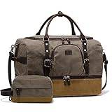 Travel Duffle Bag with Shoe Compartment, Weekender