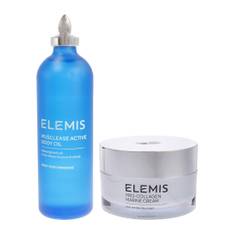 Elemis Musclease Active Body Oil & Pro-Collagen Marine Cream Kit