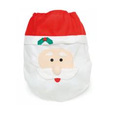 Christmas Shop Santa Toilet Seat Cover CS317 Red / White One Size Colo