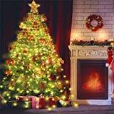 aneeway Christmas Tree Lights, 400 LED Christmas Lights with 8 Light Modes  & Memory Function, 6.6FT …See more aneeway Christmas Tree Lights, 400 LED