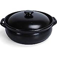 Clay Pot for Cooking Casserole Dish cookware Terracotta Stick Pot not Easy to Age Induction Cooker Dual-use (Size : 5.3L) (5.3L) Casserole
