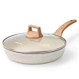 CAROTE 1.5 Quart Saucepan with Lid Small Nonstick Sauce Pot