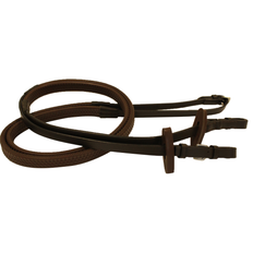 Horseware Ireland Rambo Micklem Competition Rein - Dark Brown / Pony