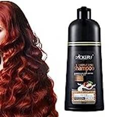Professional Argan COCONUT Oil Hair Dye Color Shampoo 500 ML,Instant Fast Acting Long Lasting Hair Color Shampoo Magic Hair Dye Shampoo Colors Hair In Minutes–Long Lasting