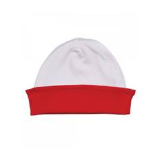 Babybugz Reversible Slouch Hat BZ44 White/Red One Size Colour: White/R