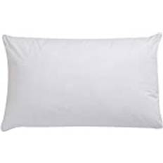 Plain Pollycotton Baby Todler Cot Bed Pillow Pair Cases-40 x 60cm (White)