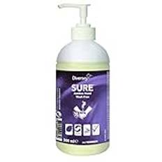 Diversey 100898054 Sure Antibacterial Hand Wash Free Fragrance Free Eco 100% Biodegradable Händedekon Tamination, 0.5 l