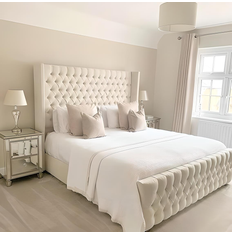Infinity Luxury Upholstered Bed Frame - Timeless Elegance