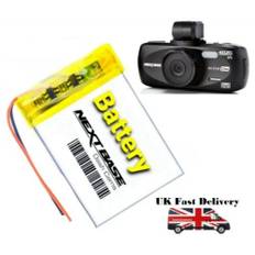 Nextbase 402g dash cam replacement battery with high capacity and rechargeable