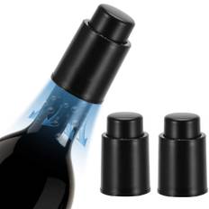 Wine Bottle Stopper Vacuum Wine Stoppers Reusable Wine Corks Bottle Sealer Wine Preserver Best Gifts for Wine Lover