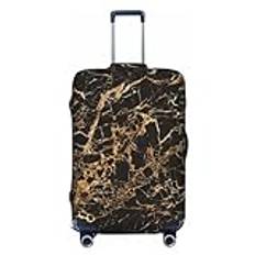 ESASAM Gold Marble Elastic Suitcase Cover - Travel Accessories, Travel Essentials, Travel Luggage Protection, Suitcase Protective Cover, Elastic Suitcase Sleeve