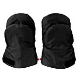 Stroller Hand Muff Winter Thickened Pushchair Gloves, Black Warm  Anti-Freeze Windproof Snowproof Stroller Pram Gloves